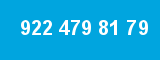 922 479 81 79 922 479 81 79